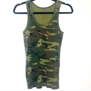 Lucky Brand Camo Tank Top XL